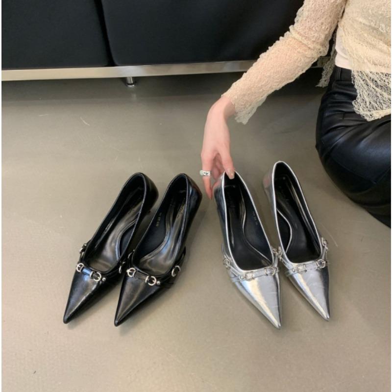 2026 Summer High Heel Women Sandals Fashion Pointed Toe Singbacks Shoes Design Style Banquet Party Sandalias Shoes