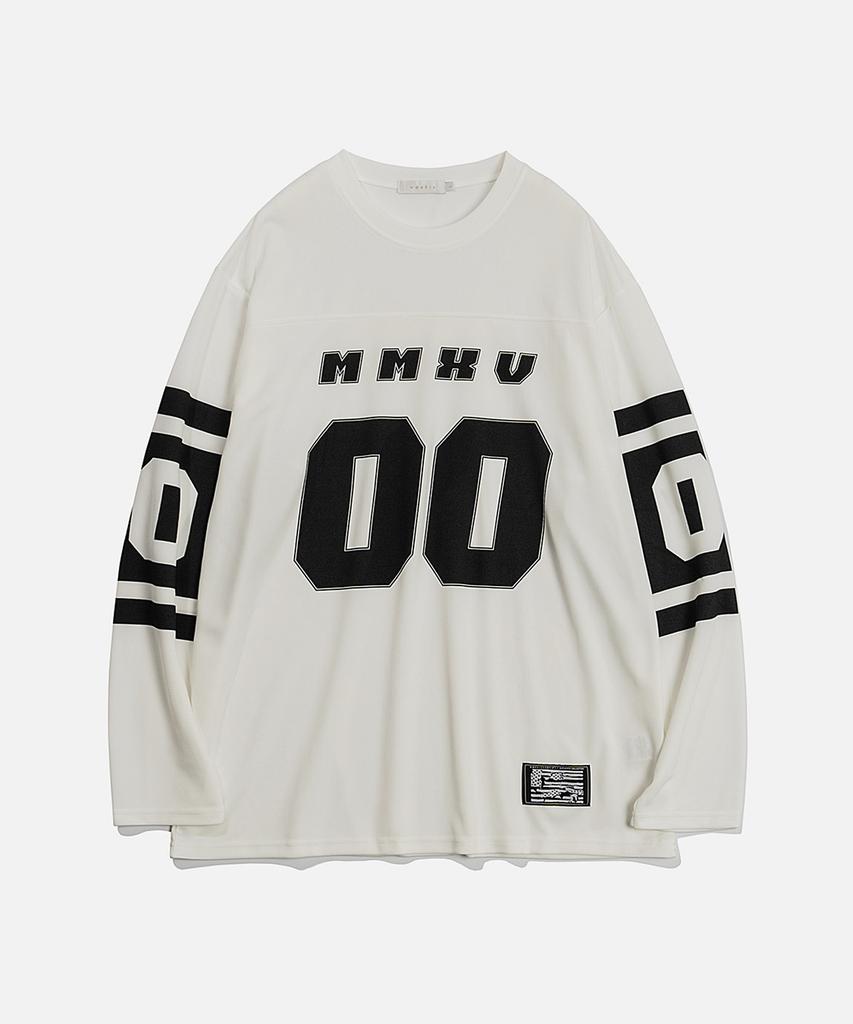 VASTIC Football Jersey Long Sleeve_White