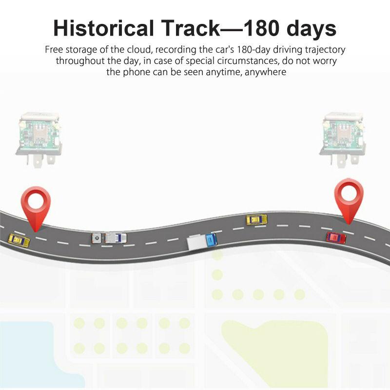 GPS-Auto-Tracker, Echtzeit-Geräte-Locator, Fernbedienung, Diebstahlsicherung, versteckter 10–40 V-Locator