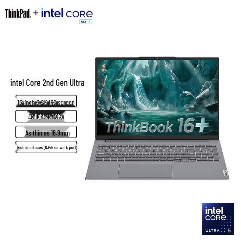 

Lenovo ThinkBook 16+ AI Creator Laptop (CN version)