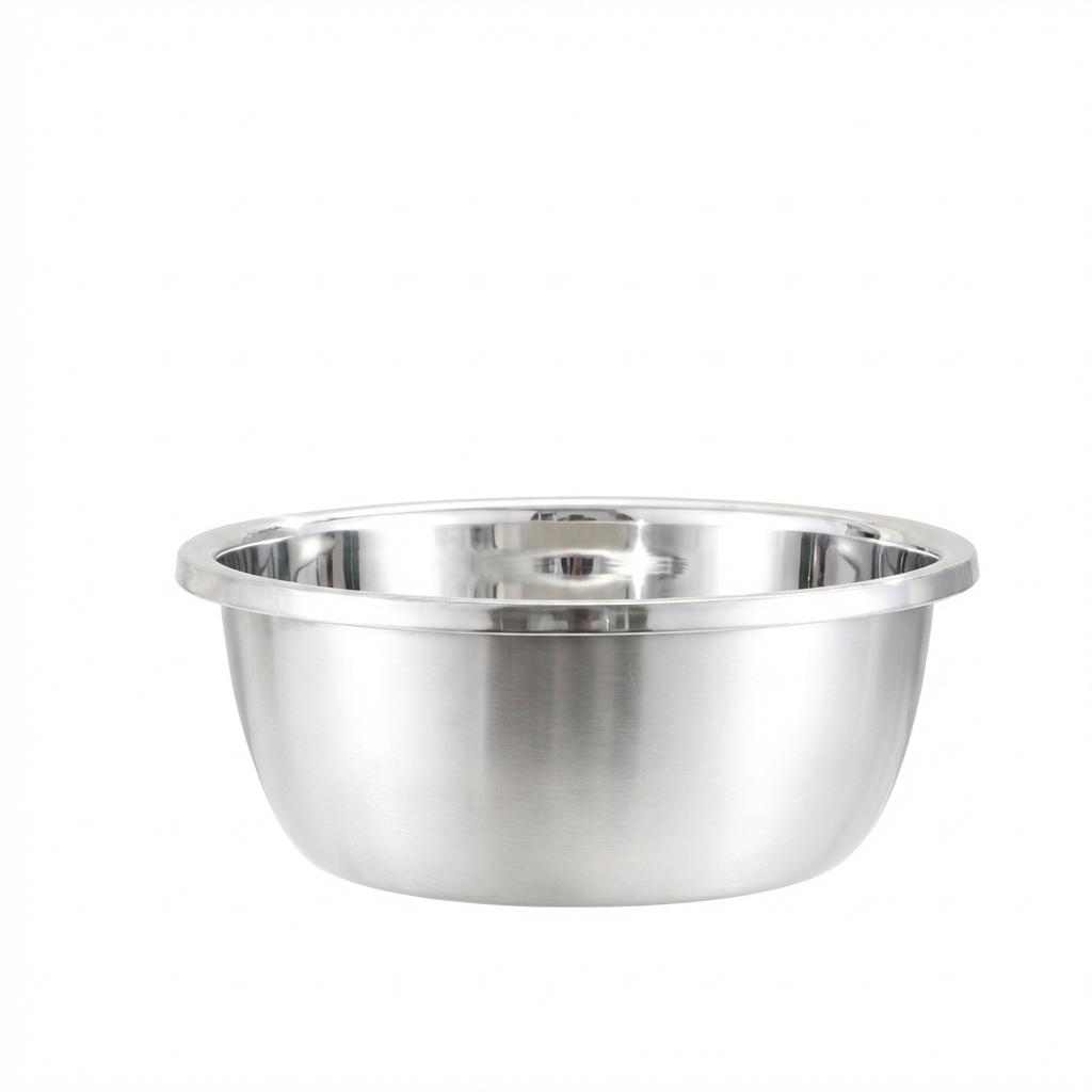 

304 Stainless Steel Kitchen Mixing Bowl With Drain Holes For Washing Vegetables Kneading Dough And Whisking Eggs Stainless steel