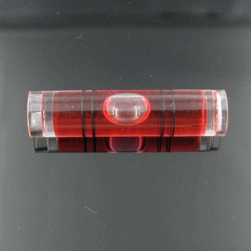 9.5*40mm Plast Rörformigt Libell Gult Blått Grönt Rött Färg Vattenpass För Po Ram Hushålls DIY