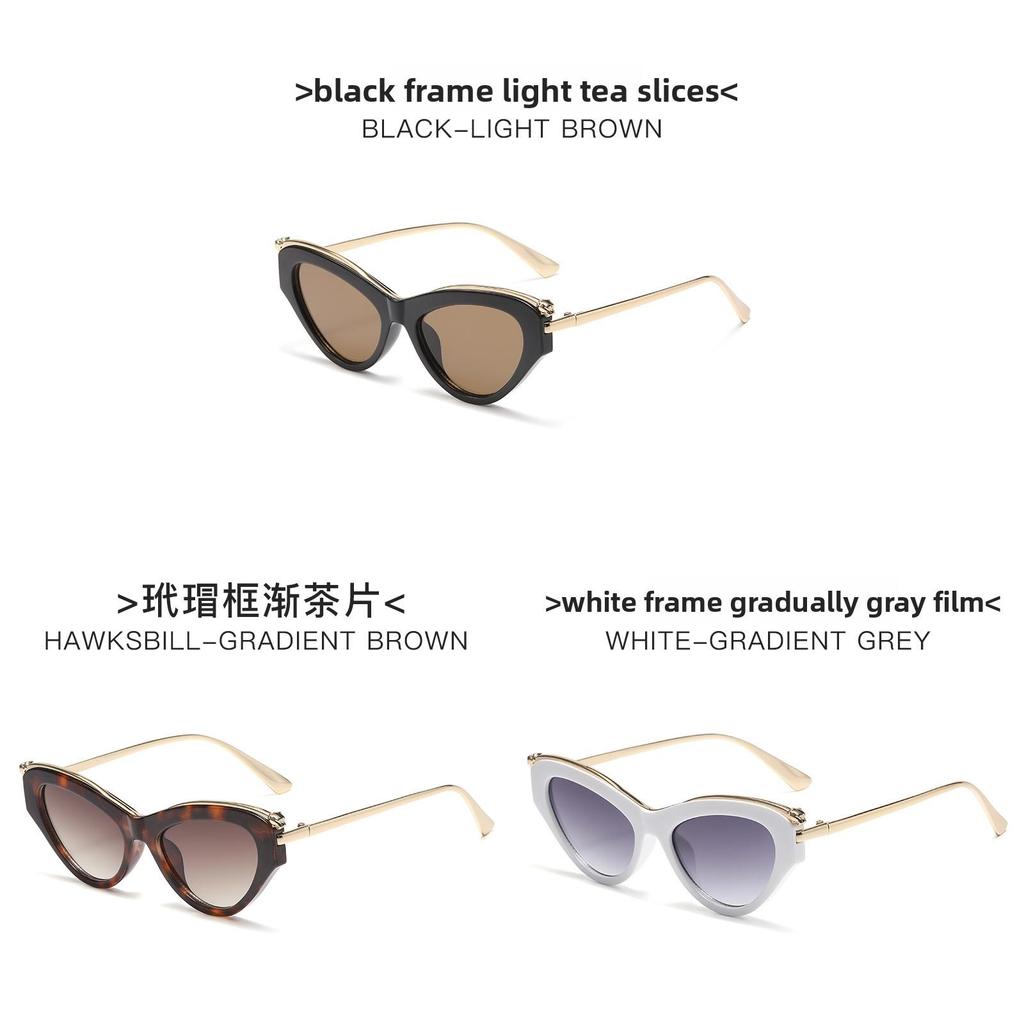 Leopard Inspired Cat Eye Glasses With Pc Lenses For Style And Sun Protection
