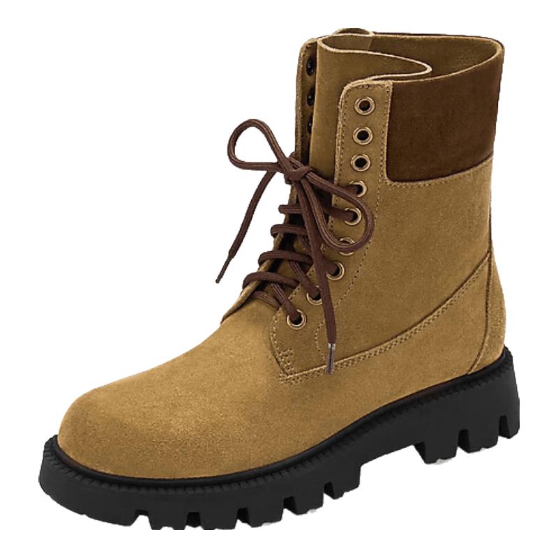 73Hours Women s Color-block Martin Boots 35