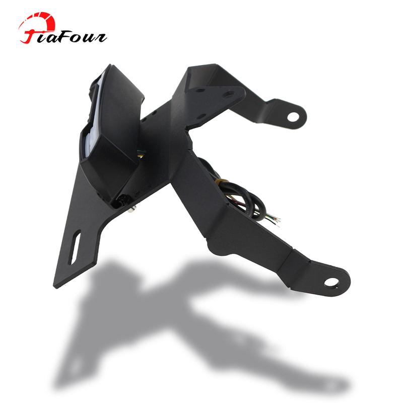 Suport Număr Înmatriculare Pentru VULCAN S 650 Vulcan Cafe Eliminator Fender Lampă LED Stop Semnalizator
