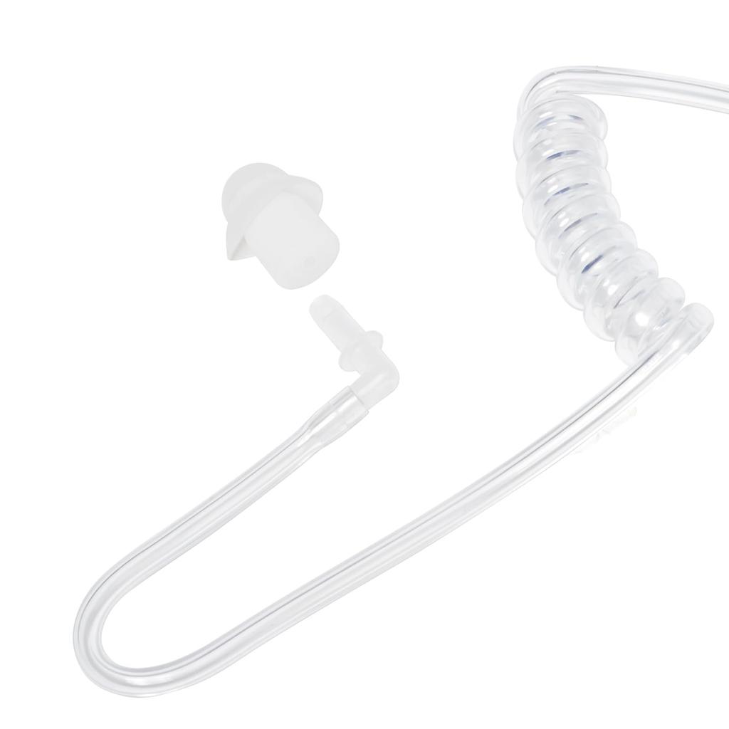 YNIBST Acoustic Tube-Type In-Ear Earphones, Double-Flange Eartips, Replacement Silicone Earpieces, Pack of 6