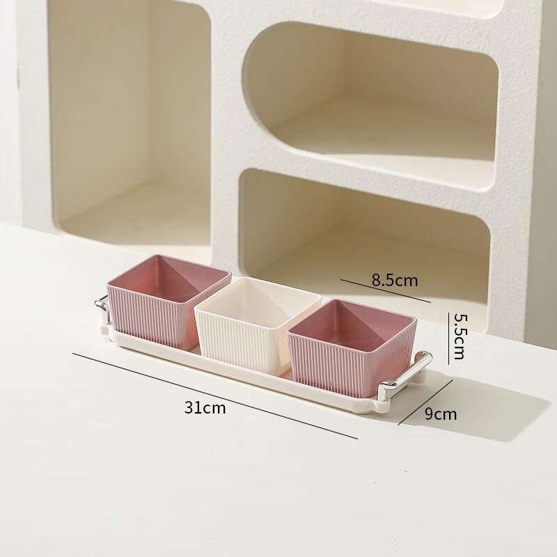 Nordic Style Divided Snack & Candy Tray 3 Grids