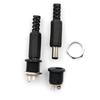 15Pcs for DC Power Plug 5.5x2.1mm for Dc Plug 5.5-2.1 Wire Type Standard Length 9mm for DC Male Plug Power Supply DIY fo