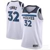 Męska Koszulka do Koszykówki Minnesota Timberwolves Edwards 5 Towns 32 Wiggins 1 Dekolt V Bez Rękawów Bawełniana Koszulka Sportowa