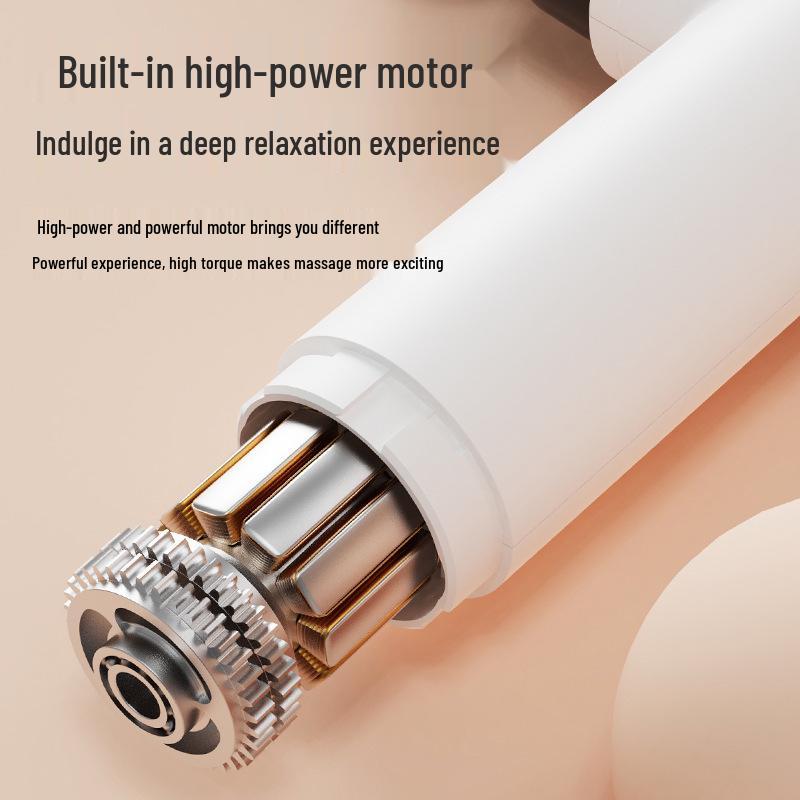Mini Fascial Massage Gun: Silent, Multifunctional Muscle Relaxer with Modified Head for Professional-Grade Neck and Fitness Therapy