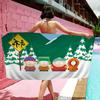 South Cartoon Parke Beach Towel Colorful Bath Towels For Girl Microfiber Quick Dry Sand Free Beach Yoga Spa Gym Pool
