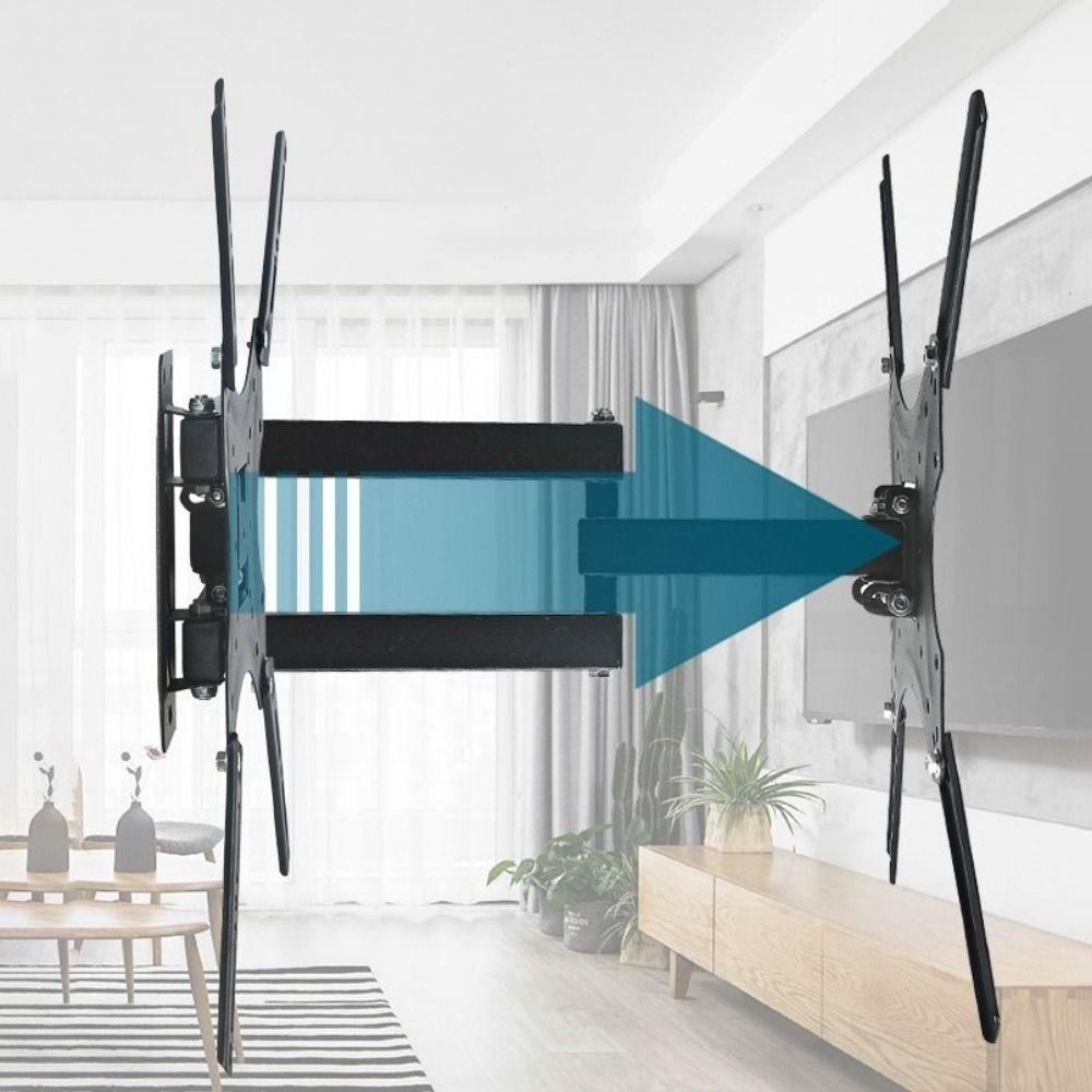 Cantilever Type LCD LED Monitor Bracket Swivel Tilt Rotation TV Frame Support  for Home