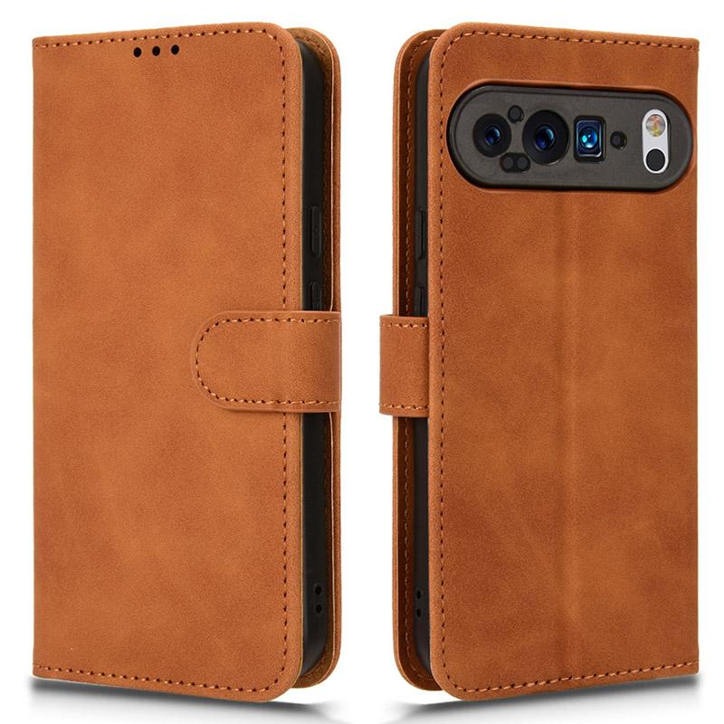 For Google Pixel 9 Pro XL Case Wallet PU Leather Flip Magnetic Closure Phone Cover