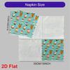 20pcs Disposable Napkins with Christmas Candy Pattern Print for Wedding,Parties,and Daily Use for Thanksgiving Fall Christmas Table Decoration