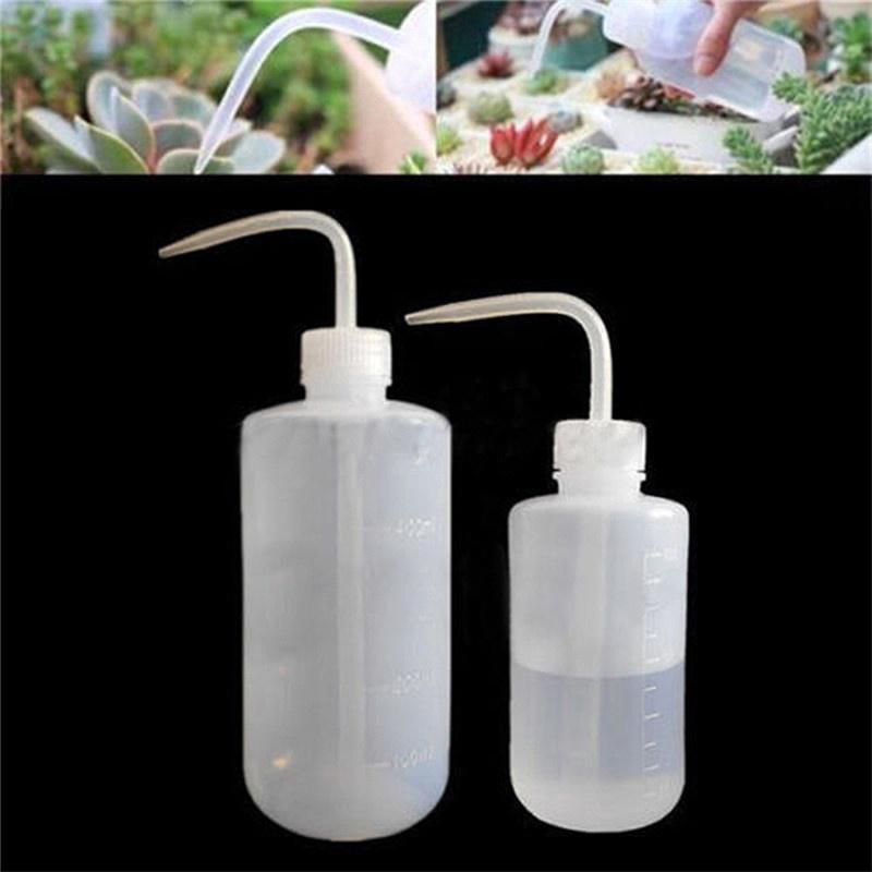 250/ 500ML Succulents Bonsai Plant Flower Watering Can Squeeze Bottles with Long Nozzle Water Beak Gardening Tool