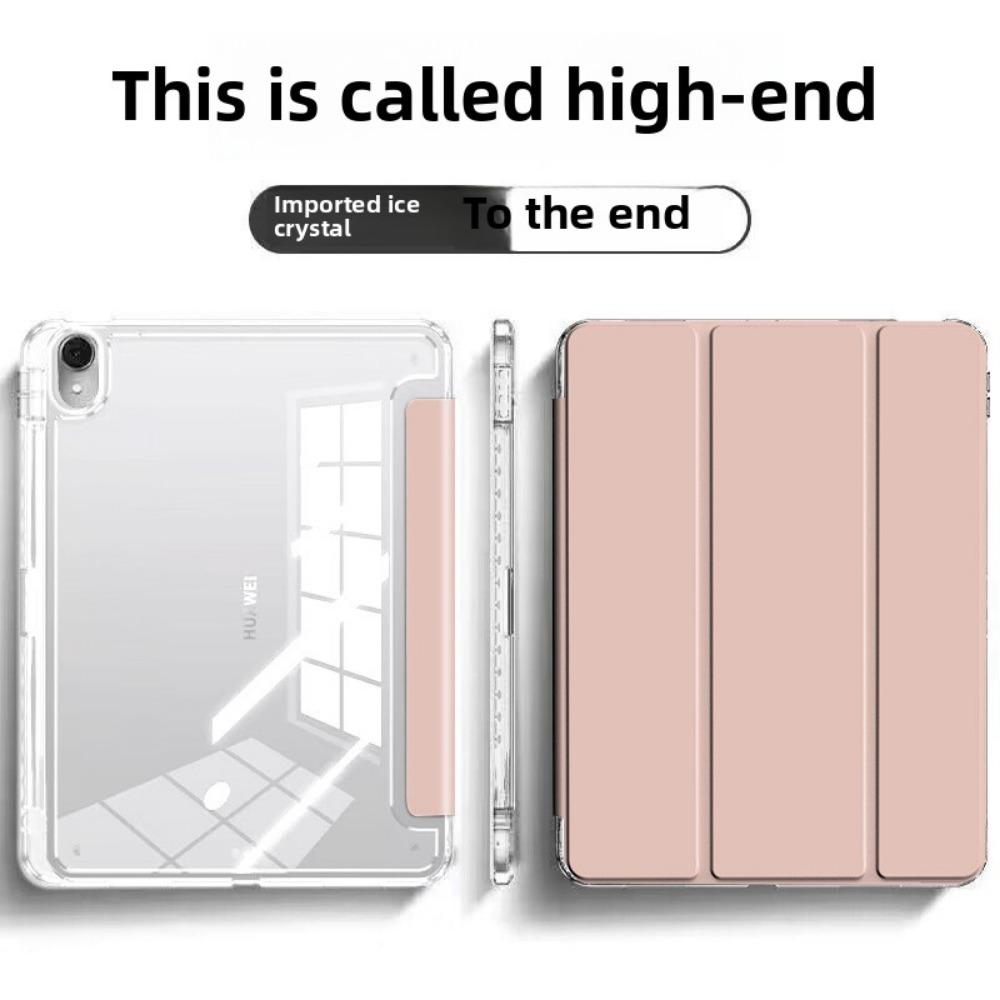 2025 for iPad Case Transparent Acrylic Cover with Pencil Holder for iPad 11 Pro 11 Air 11 Protective Shell