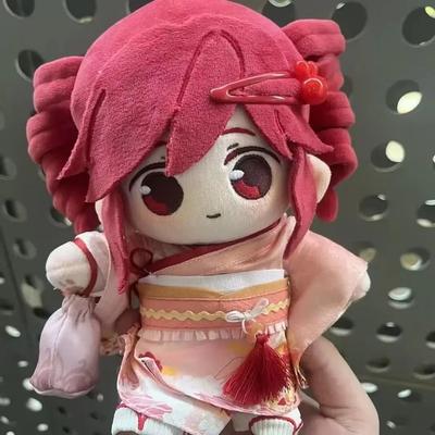 20cm Kimono Dress Up Plush Doll Soft Stuffed Figure Room Decor Cosplay Gift For Fans