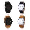Men PU Leather Wristwatch Male Boy Sports Boy Sports Casual Fashion Watch Student Wrist Clock Timer