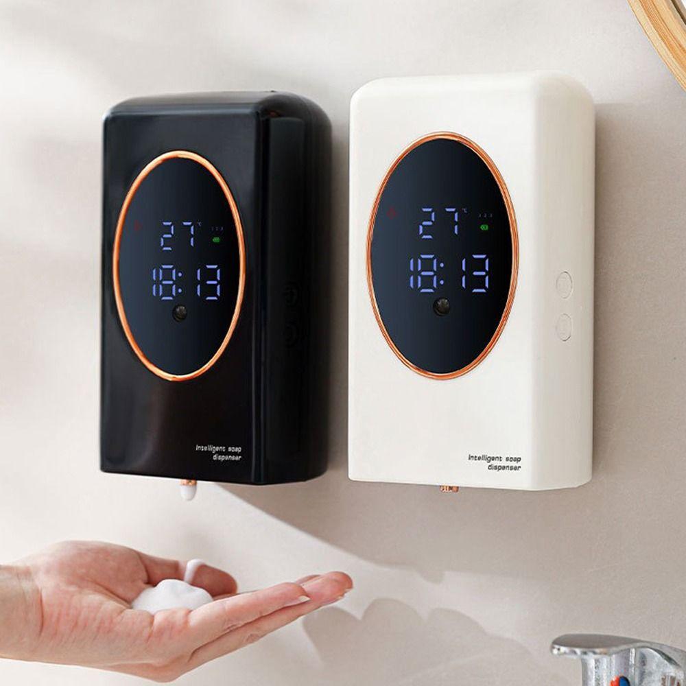 Wall Mounted Automatic Soap Dispenser Smart Sensing USB Rechargeable Hand Sanitizer Dispenser Large Capacity 480ml