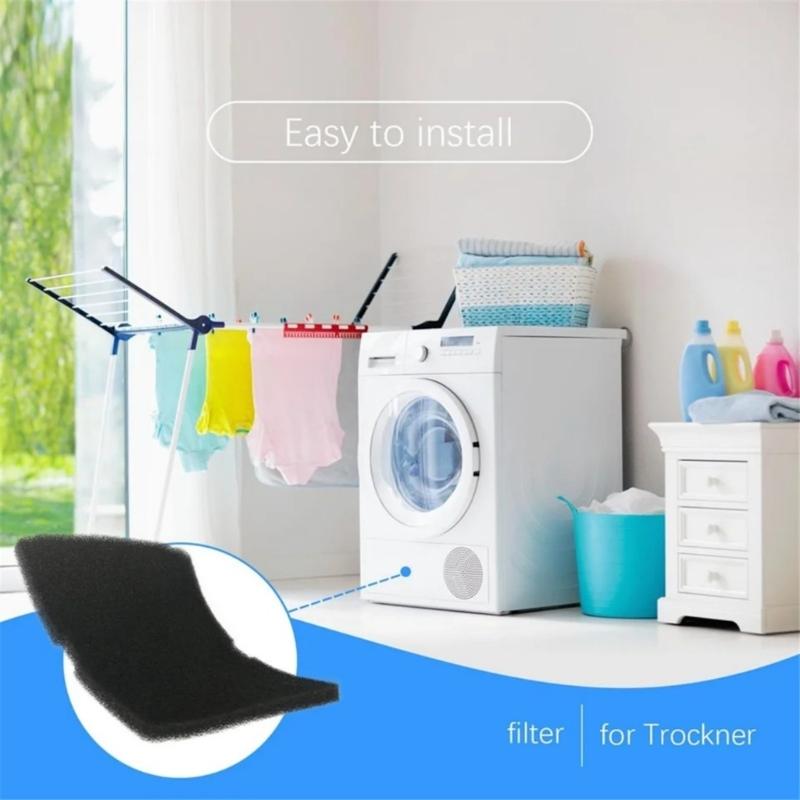 Confezione da 5 Spugne Filtro ad Alta Efficienza per Asciugatrice Elektra 2964840100 con Ampia Superficie Filtrante per la Casa
