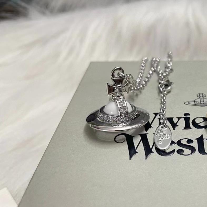 Vivienne Westwood Císařovna Vdova 10mm Orb UFO Přívěsek Choker
