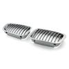 Car Front Fence Grill Grille Chrome For BMW E46 4 Doors 1998 1999 2000 2001 3 Series Auto Parts