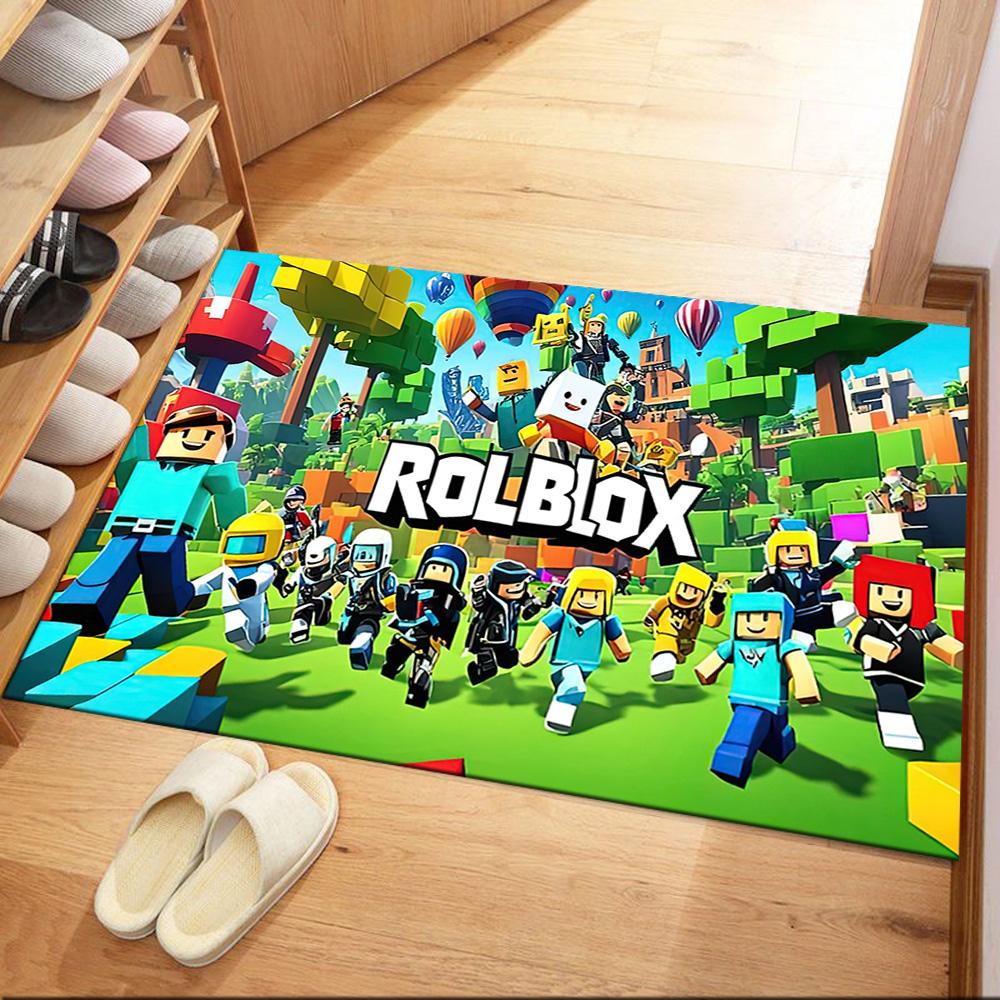 Rolling Blocks Adventure Square Rugs Are a Great Choice for Living Rooms, Bedrooms, Home Décor, and As Gifts.