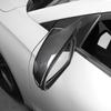 For Hyundai Veloster JS - Car Tuning Carbon Fiber Bull Horn Rearview Mirror Decoration Cover Trim Exterior Accessories