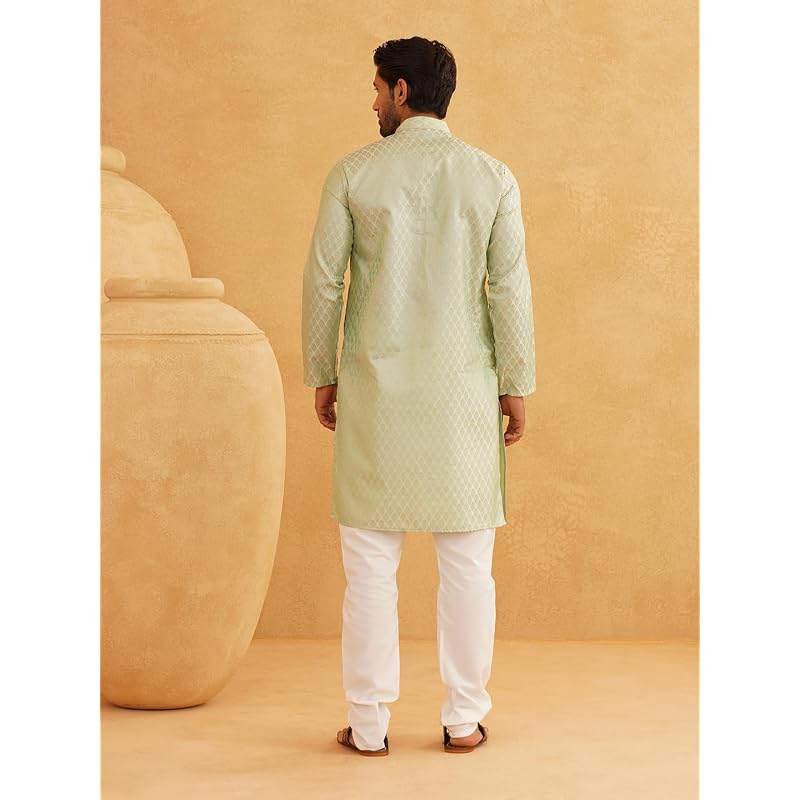 SOJANYA (Since Men' Cotton Blend Printed Only Long Kurta