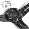 Manopola 345mm Stile Racing Volante ABS 350mm Design a 6 Bulloni Costruzione Leggera Compatibilità Veicolo Universale