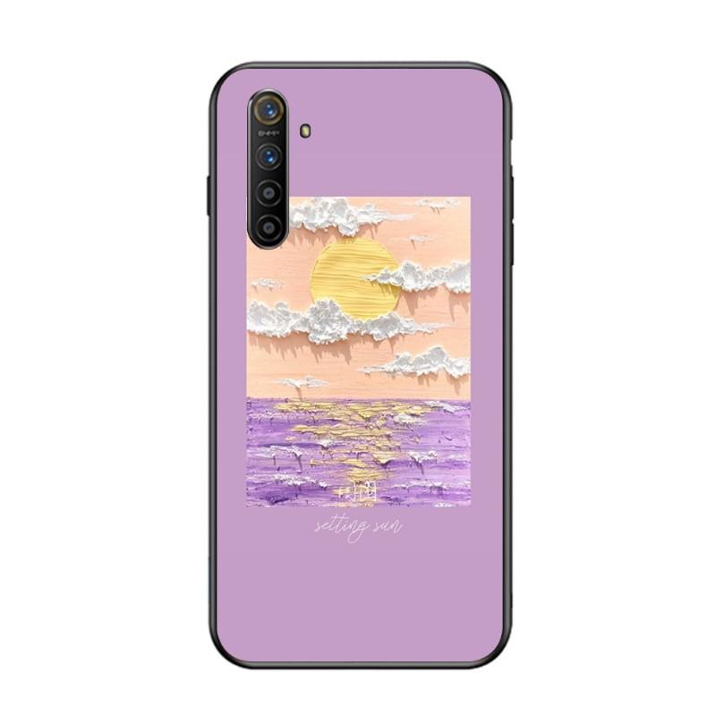 

Чехол для телефона с 3d художественной росписью для OPPO Find X5 X3 X2 A93 Reno 8 7 Pro A74 A72 A53, мягкий черный чехол для телефона OPPO A52