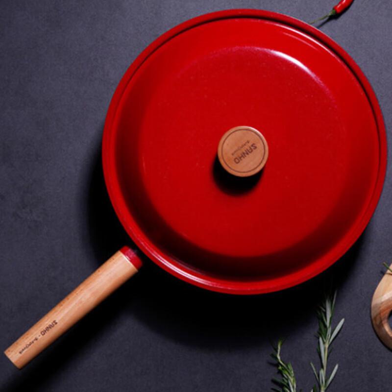 SANHO Beautyouth Series 30CM Titanium Alloy Wok