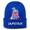 Kids Boys Girls Kpop Derpy Printed Knitted Hat Thread Velvet Cap Autumn Winter Warm Knitted Hat