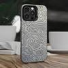 Terrain pattern phone case suitable for iPhone 17 16 15 14 13 12 11 Pro/Max/Plus anti drop and shockproof back cover