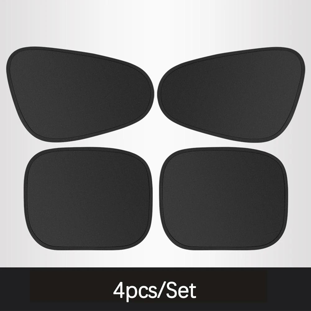 Car Side Window Sunshade Curtain Static Cling Sun Blocker for Side Windows UV & Heat Protection Sun Protection Heat Blocking