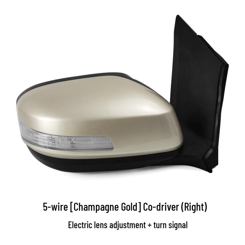 Honda Crider Rearview Mirror Assembly for 2013-2017 Models, Left & Right, Folding & Reversing, Full Set