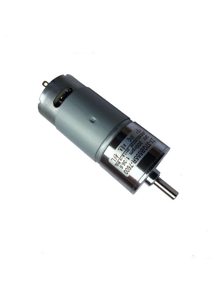 37GB555 DC Low-Speed Reversible Motor: 12V/24V, Miniature, Adjustable Speed, High Torque