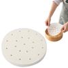 WIOOYIUU Steamer 100 Cooking Suitable for Air Heat Oil Food Grade Sheets, Round, 20cm, Sheets, White, Perforated, Sheets, Steamers, Fryers, Resistant,