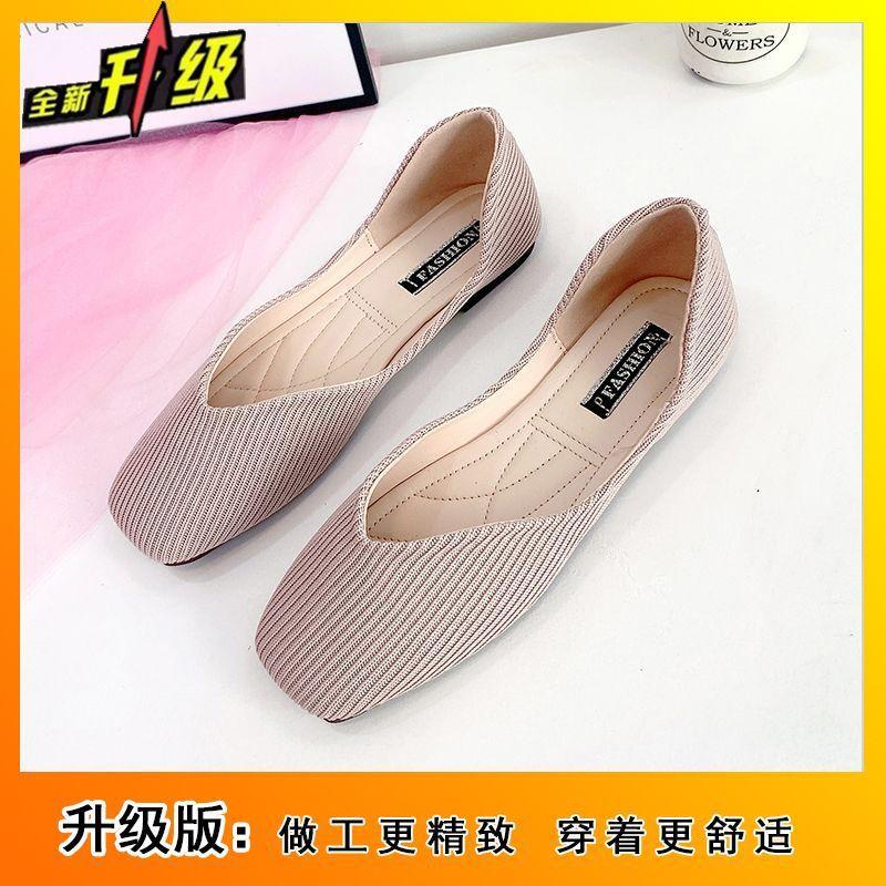 Flat Single Shoes Girl 2025 Spring and Summer New Fashion Fairy Princess Shoes Versatile Grandma Shoes Girl