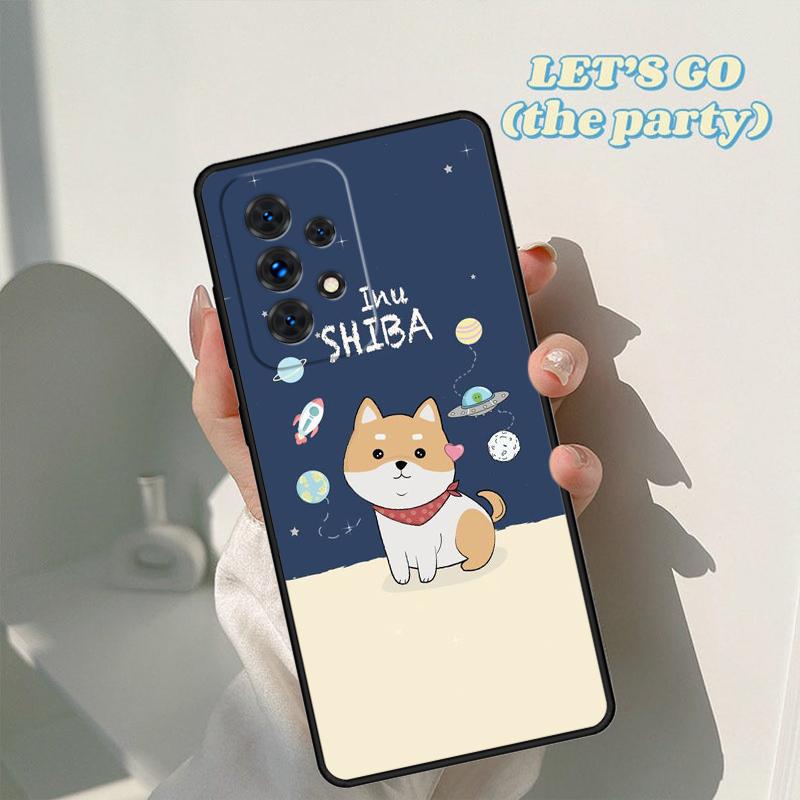 Custodia per telefono Cane Shiba Inu Animale Per Samsung Galaxy A42 A31 A40 A51 A71 A32 A80 A91 A52 A72 A73 A20e A21S A50 A70 A11 A12 Cover
