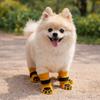 4PCS Cartoon Bear Pattern Pet Foot Cover Elastic Pet Floor Socks Paw Protection Socks  Indoor Use