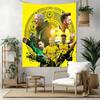 Borussia Dortmund Sienos Dekoras Gobelenas Menas Gyvūno Atminimui Gimtadieniui Vestuvių Šventei Fonui Šeimos Dovana