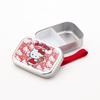 Skater Aluminum Lunch Box for Kids, 370ml Capacity, Insulated Storage, Lunch Belt Included, Made In Japan, Sanrio Hello Kitty Design, Ushiro & Shiro