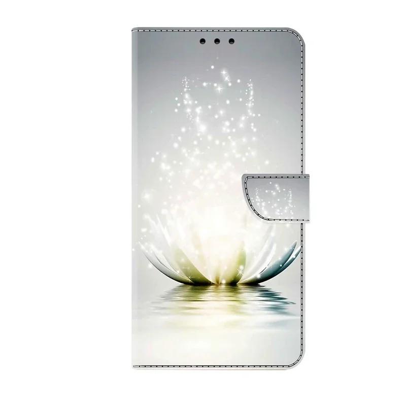 למארז Samsung S25 FE כיסוי ספר מתקפל עם דוגמה צבועה עבור Samsung Galaxy S 25 FE S25FE SM-S731B כיסויי טלפון Fundas