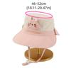 Korean Style Wide Brim Peaked Cap Breathable Cartoon Animals Baby Sun Protection Hat Sunscreen Quick Dry Children Fishman Hat