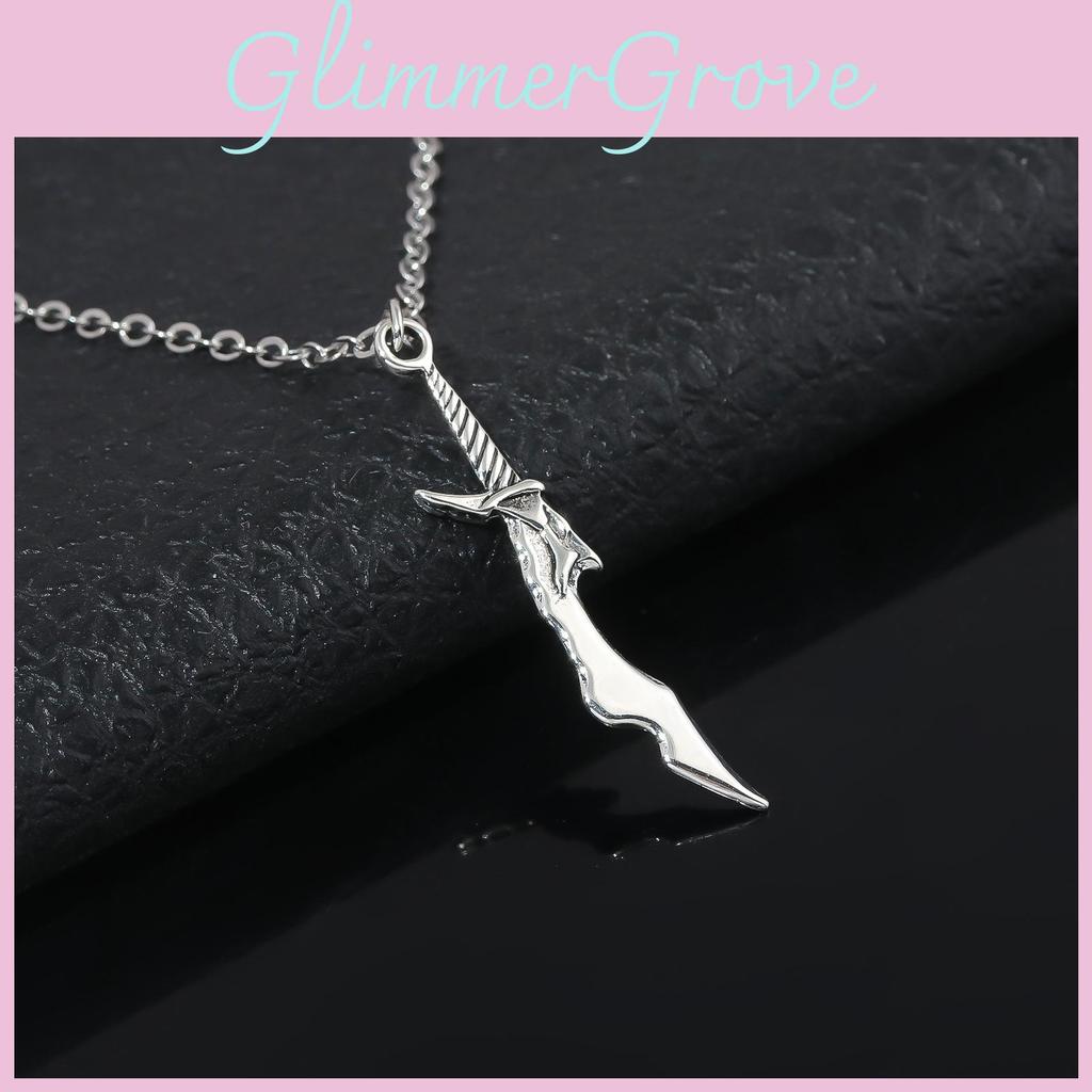 Anime Leveling Solo Sung Jin Woo Alloy Pendant Necklace For Cosplay Fans