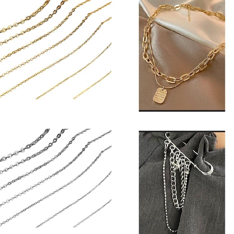 Jewelry Making Chain for Jewelry Making DIY Necklaces Earring Keichain Pendants