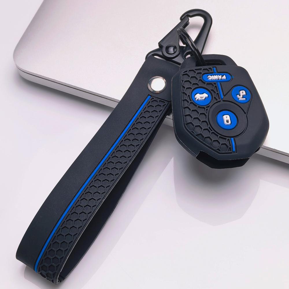 Key Shell Cover for Subaru Forester Impreza WRX STI Legacy Outback BRZ XV Head Anti-Scratch Surface Shockproof Structure Soft Grip Texture