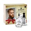 Roomcays Men's Grooming Set: Beard Oil 50ml, Mustache Wax 30ml, Beard Balm 30ml