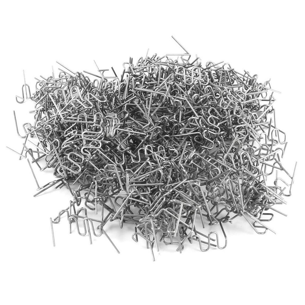 Universal 100 Pcs Set Precut 0.6mm 0.8mm Hot  Flat Staples For Plastic Stapler Repair Welder repair tool
